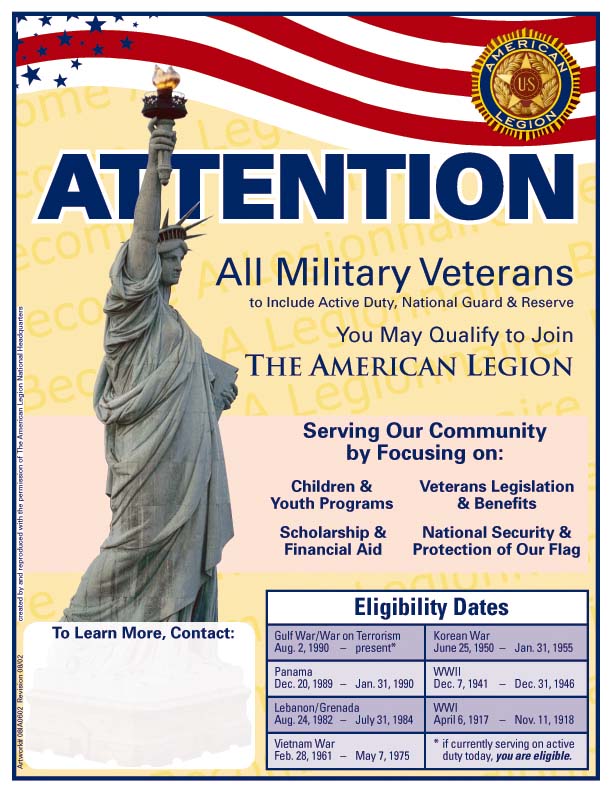 The American Legion Department of Texas Recruiting